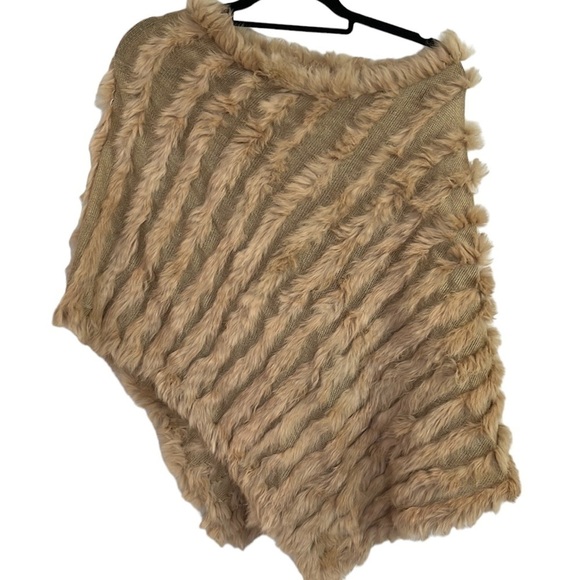 Cejon rabbit fir shawl one size - Picture 1 of 5
